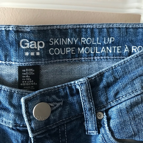 Gap skinny roll up jeans - Picture 5 of 5